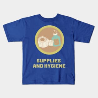 Merit Badge for Supplies and Hygiene Kids T-Shirt